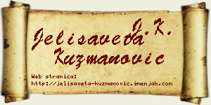 Jelisaveta Kuzmanović vizit kartica